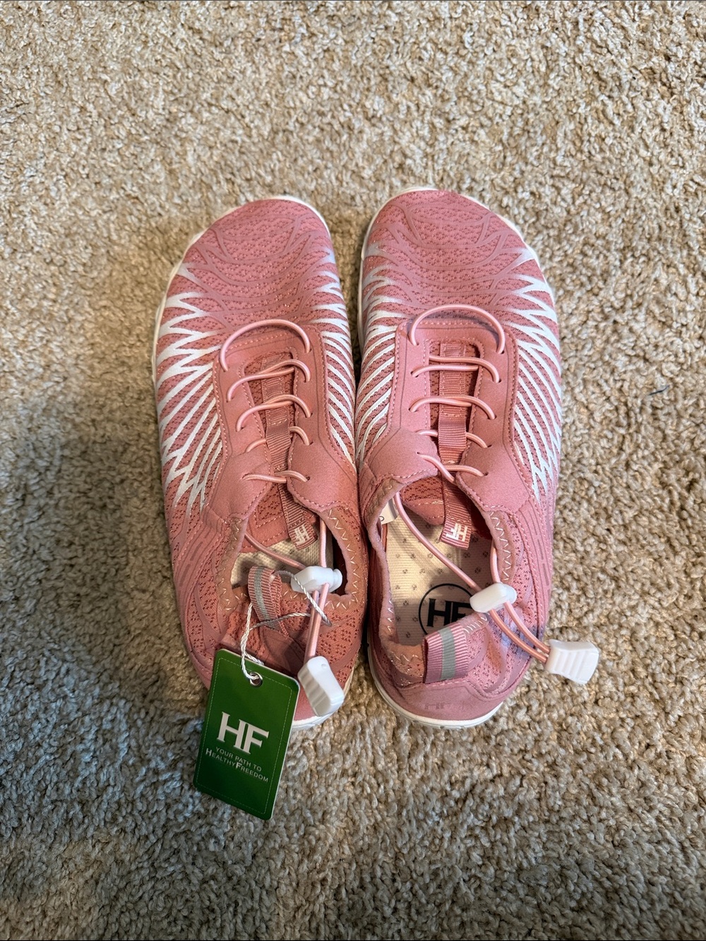 HF Pink Slip-On Athletic Sneakers